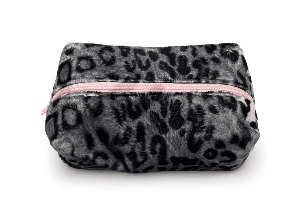 Furry Oreo make up bag