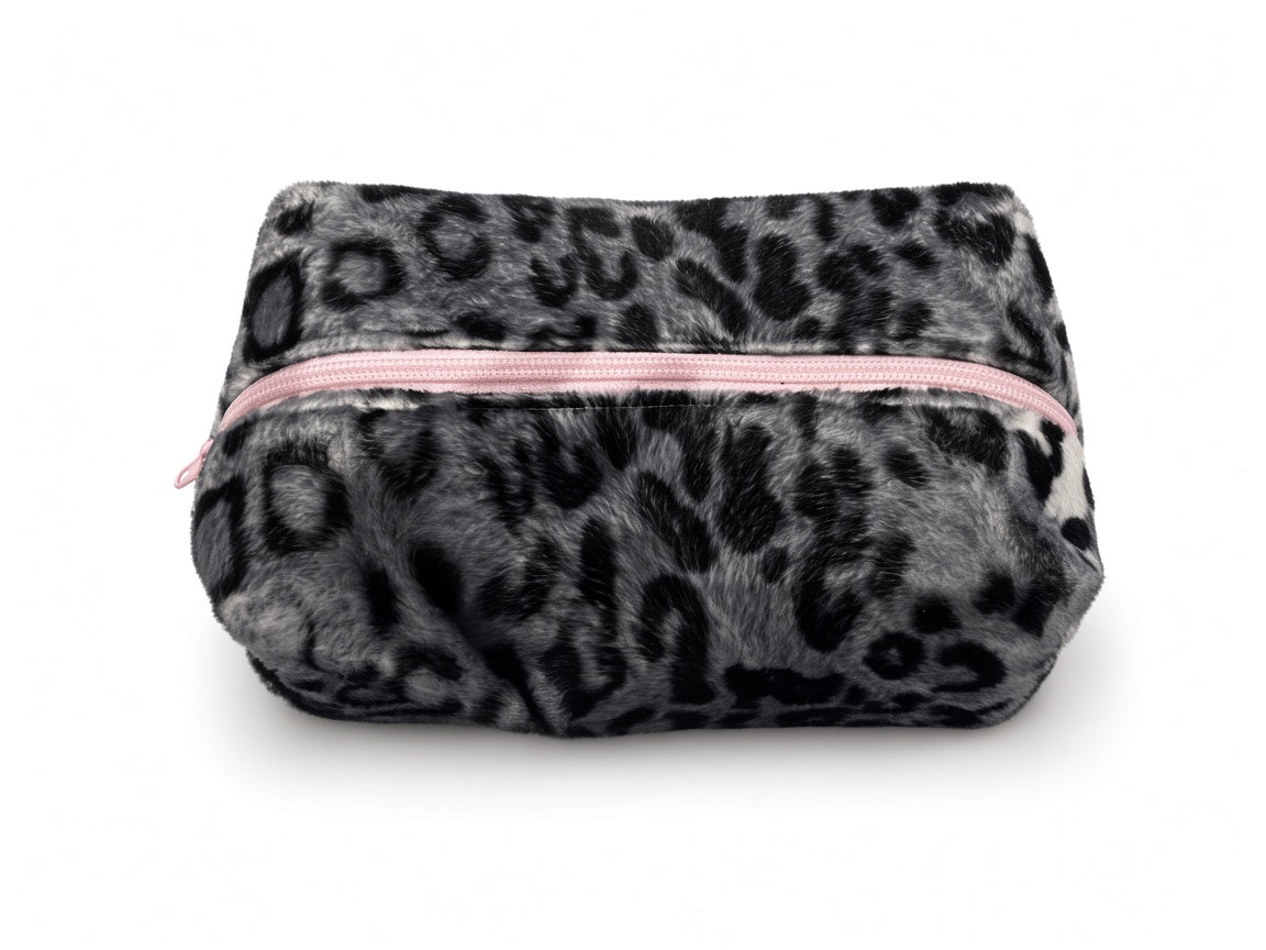 Furry Oreo make up bag